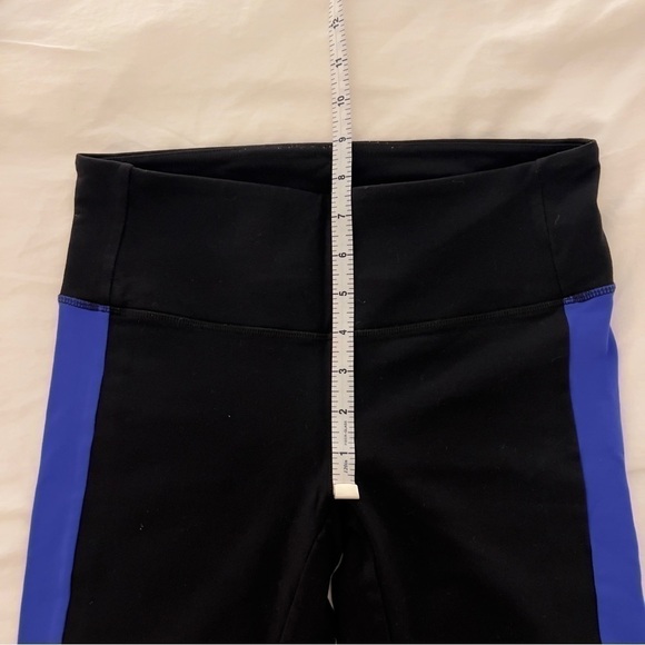 ALO Yoga leggings blue and black 7/8 ankle length Size M​​​​​​​​​​​​​​​​​​​ - Picture 13 of 14